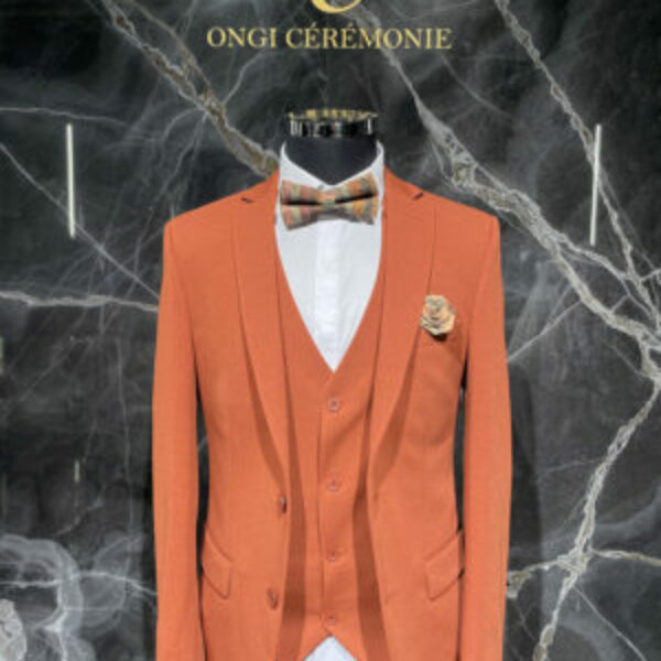 Costume orangé 1076